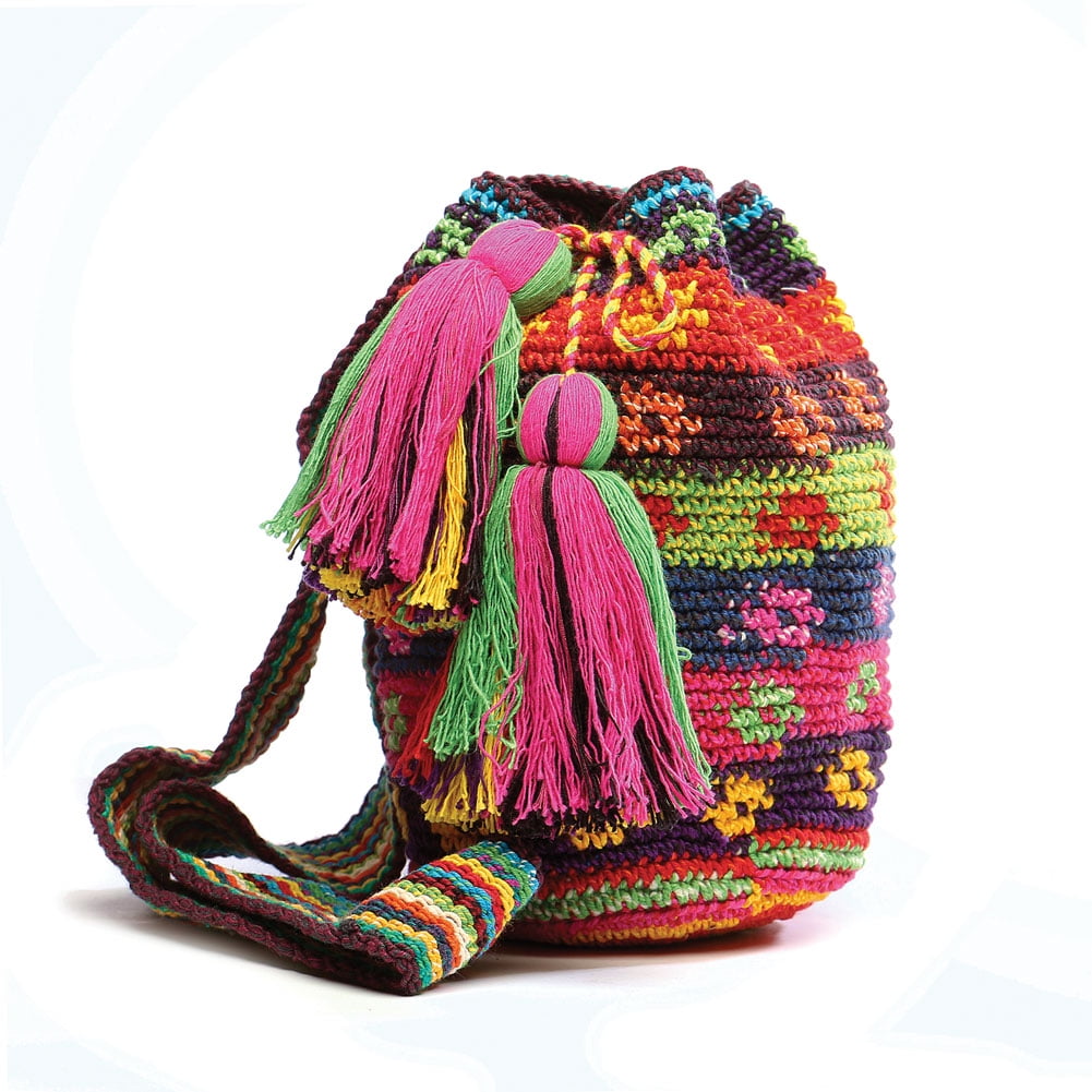 Download Bamboo Trading Co - Women's Drawstring Bag - Tassels ...