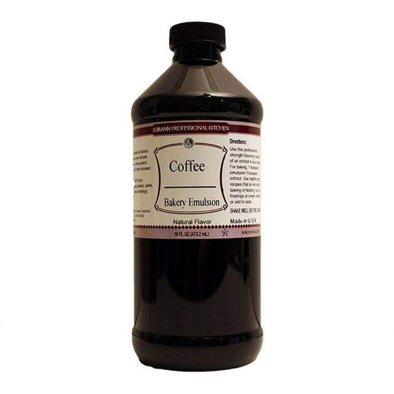 LorAnn Coffee Bakery Emulsion, 16 ounce bottle
