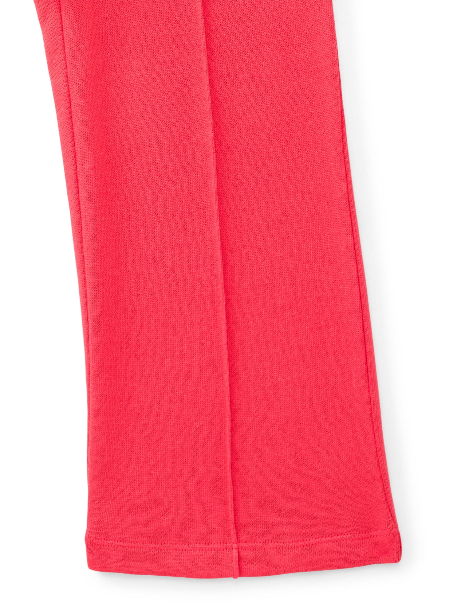 Wonder Nation Toddler Girls Fleece Wide Leg Pants, Sizes 12M-5T