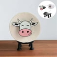 thumbnail image 5 of Soporte para Papel Higiénico con Forma de Vaca, Soporte Independiente para Rollo de Papel Higiénico con Decoración de Animales, 5 of 5