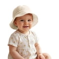 thumbnail image 6 of PureCasa Baby Sun Hat Sun Protection Hats for 0-3 Years Baby Toddler Bucket Hat with Wide Brim Beach Hats for Boys Girls, 6 of 7