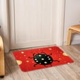 thumbnail image 6 of Ladybird Polyester Non-Slip Machine Washable Floor Rug Indoor Rug - Best Office Mat at Amazon, 6 of 6