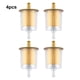 thumbnail image 4 of Sidaley 4 unids/set 8mm motocicleta filtros ciclomotor gasolina aceite combustible coche tubería suciedad accesorios universales líquido Kart máquinas Vehículos, repuestos y accesorios Mis Sidaley VI018213-00B, 4 of 6