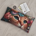 thumbnail image 5 of Kdxio Flower Crown Cat Pattern Pillowcase with Envelope Closure,20" x 36" Pillow Cases,Gifts for Men or Women-No pillow, 5 of 5