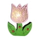 thumbnail image 1 of 2022 Nueva decoración de Pascua para el hogar, flor de Pascua de madera, luz LED, adorno de flor de Pascua, decoración, lámpara de decoración de Pascua, 1 of 4