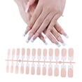 thumbnail image 1 of 24 uñas postizas estilo francés, uñas postizas largas, rosas y blancas, para mujeres y niñas, 1 of 6