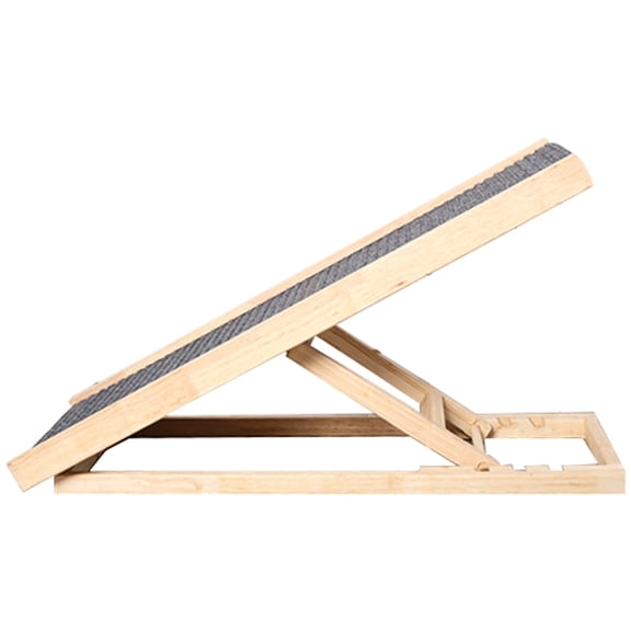 golytefs Wooden Folding Cat Dog Ramps Non-slip Ladder for Indoor High Bed Couch (Size S)