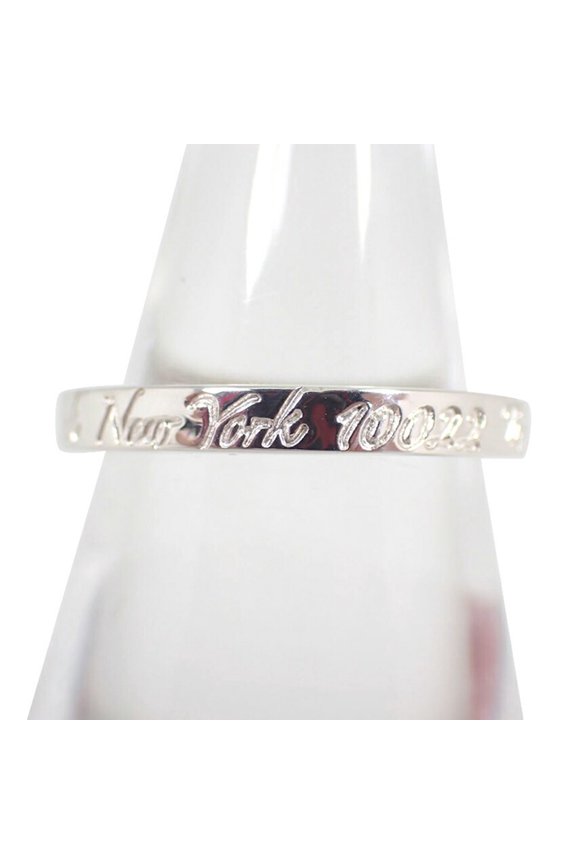 Pre-Owned TIFFANY & Co. 925 Notes Ring, Size 14