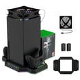 thumbnail image 1 of AARONMEI Base de Refroidissement Console Xbox Series X Réglable Ventilateur RGB Contrôleur Chargement, 1 of 12