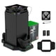 thumbnail image 1 of Base de refrigeración para consola Xbox Series X con soportes de carga para mandos, ranuras para cartuchos de juegos y 2 baterías recargables de 1400 mAh para mandos, 1 of 11