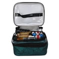 thumbnail image 2 of Storage Bag, Durable Mulifunctional Cosmetic Case, Multifunction Portable Makeup Bag, Toiletry Storage For Makeup Travel Home Green, 2 of 8