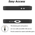 thumbnail image 3 of Magnetic for Samsung Galaxy S24 FE Case, Takfox [15FT Military Grade Protection] [Compatible for Mag-Safe] Translucent Matte Hard Back for Galaxy S24 FE 6.7 Inch, Magnetic-Black, 3 of 9
