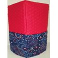thumbnail image 2 of Americana Coffee Maker Cover by Penny's Needful Things (Quilted Red), 2 of 3