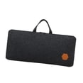 thumbnail image 3 of Estuche para teclado de PC, bolsa de almacenamiento de fieltro para teclado, a prueba de polvo, portátil, para oficina, a prueba de golpes, versátil, Negro, 3 of 8