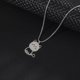thumbnail image 1 of Acero inoxidable hueco lindo dibujo animado pequeño gato colgante collar de joyería, 1 of 4