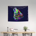 thumbnail image 2 of Kdxio Howling Wolf Wall Hanging Tapestries Banner For Bedroom College Dorm Home Living Room Party Decor 29X37 In, 2 of 8