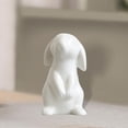 thumbnail image 4 of jifeng Adorable Rabbit Statue Sculptures Ceramic Crafts Animal Collectible Easter Bunny B 5.5x10cm, 4 of 9