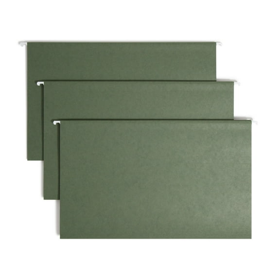 Smead Hanging Folders 1/5 Cut Std Green 25/BX Legal (64155)