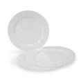 thumbnail image 4 of " OCCASIONS " 300 Pcs Set & 60 Guest Wedding Disposable Plastic Plate & Silverware Combo Set (Plain white plates, Silver Silverware), 4 of 4