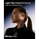 thumbnail image 2 of SHOKZ OpenDots ONE - Auriculares abiertos - Auriculares inalámbricos Bluetooth con micrófono - Seguro, ligero, ajuste con clip - Audio Dolby Premium - Resistente al agua - Carga rápida - Hasta 40 hora, 2 of 5
