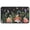 Red Mushroom Snail, variant on Red Mushroom Snail Black Pattern Door Rugs,Washable Non Slip Door Mats Indoor,Decorative Door Mats,Entry Mat Indoor for Entrance,Bedroom,Kitchen,Bathroom,30"x17"