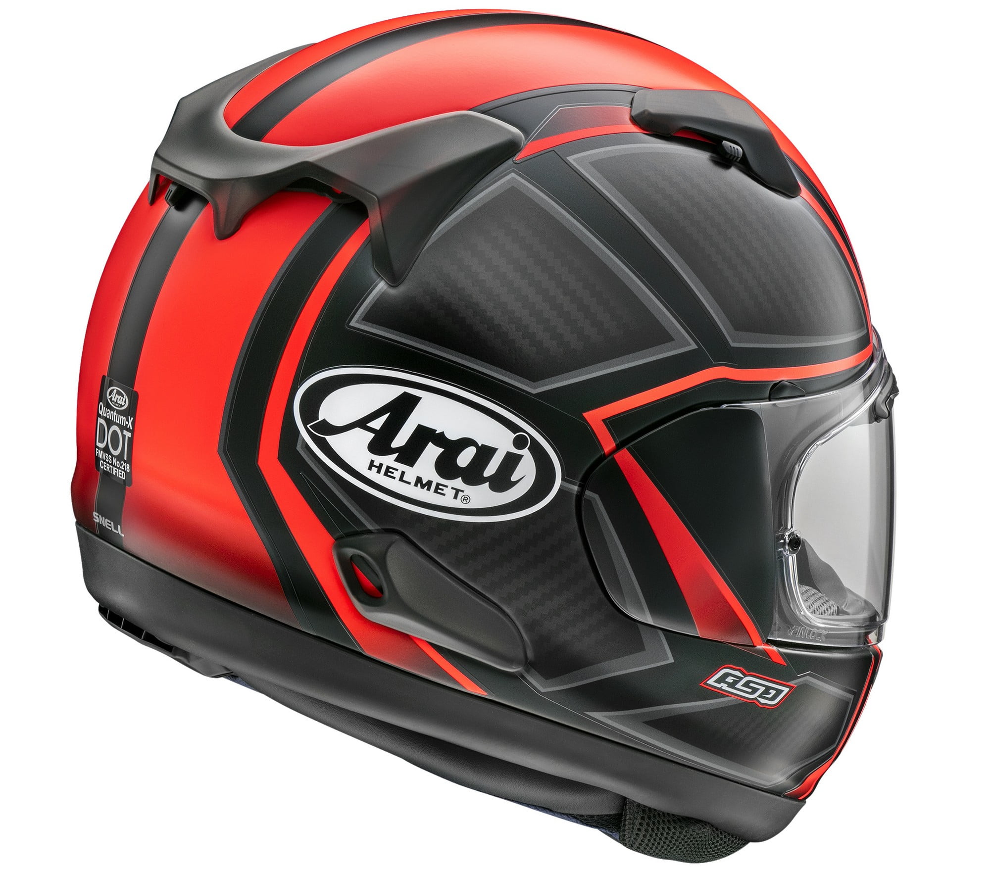 Arai Quantum-X Spine Full Face Helmet - Red - Walmart.com