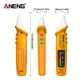thumbnail image 5 of Riwesomey Pluma eléctrica sin contacto ANENG con linterna, herramienta de pantalla LED, probador de voltaje con alarma, voltímetro electrónico amarillo Type3 NO3 seitruly TO008739-02B, 5 of 6