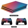 thumbnail image 4 of Red Blue Gradient PS4/PS4 Pro/PS4 Slim Skin Sticker For Console And Controller Skins, 4 of 6