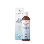 Shoosha USDA-Certified Organic Calendula Oil Fragrance-Free, Pure Botanical Oil for Newborns & Toddlers, 4 oz