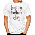 thumbnail image 2 of Summer Tee Shirts Mother's Day Fashionable Design Casual Cartoon Top for Men Women for Sports and Travel, 2 of 10