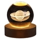 thumbnail image 2 of 1pc 3D Crystal Ball Night Light Yellow Warm Light, Night Light With Galaxy & Planet Pattern For Birthday Gift, 2 of 4