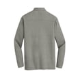 thumbnail image 6 of Port Authority Long Sleeve Meridian Cotton Blend Polo-2XL (Monument Grey), 6 of 6