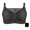 thumbnail image 1 of Bra Undergarment for Everyday Comfort with Lace Trim and Wireless Support Featuring Side Pockets for Prosthesis, 1 of 2