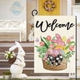 thumbnail image 4 of up to 65% Off WIZUTIZ Easter Outdoor Garden Flag Bunny Pattern Printed Polyester Flag Multicolor, 4 of 5