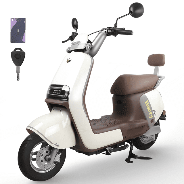 Motobici Eléctrica HONEY WHALE U8S Blanco