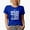 Royal Blue, variant on Ocean Beach Wild Wave 1971 Surf Memories California, Retro Themed, Groovy Retro Wavy Text Merch Gift, Black T-Shirt, Small