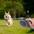 thumbnail image 5 of Correa retráctil para perros, de 3, 5 y 8 metros, correa flexible para entrenamiento y paseos (gris, 3 metros), 5 of 5