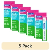 (5 pack) Benadryl Extra Strength Itch Relief Stick - Travel Size - 0.47 fl oz