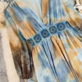 thumbnail image 5 of Enjoytime Dress for Women Printed Long Sleeve V-Neck Maxi Dresses Spring Casual Flowy Boho Travel Vacation Dress, 5 of 7