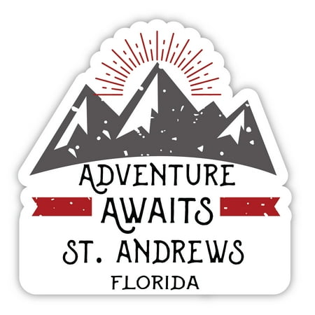 

St. Andrews Florida Souvenir 4-Inch Magnet Adventure Awaits Design