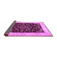thumbnail image 2 of Ahgly Company Indoor Square Persian Purple Traditional Area Rugs, 6' Square, 2 of 4