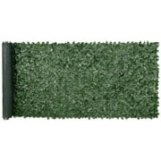 BENTISM 59"x158" Artificial Faux Ivy Leaf, Greenery Ivy Privacy Fence Screen, Artificial Hedges Fence with Mesh Cloth Backing Wall Panel Decoration for Garden, Balcony, Patio, Indoor