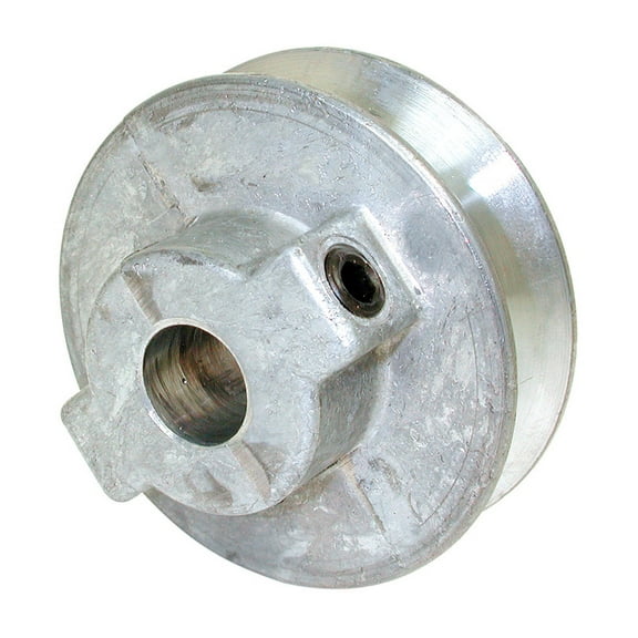 Dial Fixed Zinc Motor Pulley 1/2 " Bore, 2-1/4 " Dia.
