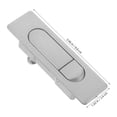 thumbnail image 2 of LEORX Pocket Door Handle for RV Drawer Latches and Catches Zinc Alloy 1Set 3.5X1.0X1.0in, 2 of 8