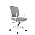 thumbnail image 2 of Silla Escritorio Ergonómica con Malla y Soporte Lumbar Job Gris Claro, 2 of 4