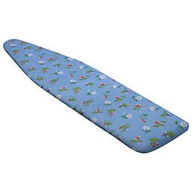 Honey-Can-Do International 1230424 IBC-03029 Couverture Planche à Repasser Blu Fleur