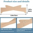 thumbnail image 6 of 60Pcs Neck Lifting Tape 5.9"x1.97" Neck Wrinkle Patches Reusable Neck Tape Invisible Neck Anti Wrinkle Patches High Elastic Neck Strips Smoothing Neck Wrinkles, Beige, 6 of 7