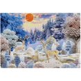 thumbnail image 1 of 2000 Piece Jigsaw Puzzles for Adults, Assembling Jigsaw Puzzles for Kids, Animals Pattern Jigsaws Puzzles for Families, Brain IQ Developing Jigsaw-Puzzle Challenge Game Gift Set (Cedar Elk), 1 of 6