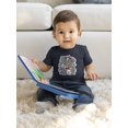 thumbnail image 2 of Cute Animals Sticker Style T-Shirt Infant -Image by Shutterstock,  24 Months, 2 of 4