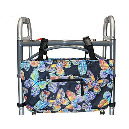 Emma Tote Bag - RMS Water Resistant Tote Bag for Walker and Scooter - Butterfly